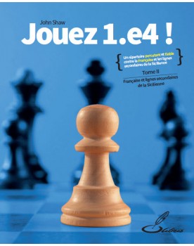 Le grand maître international d'échecs John Shaw vous propose un répertoire complet pour les Blancs, basé sur le coup 1.e4.