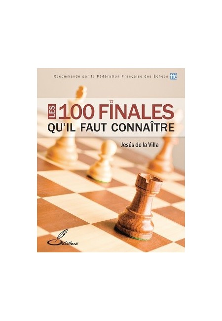 ''100 finales qu'il faut connaître'' est un livre d'échecs indispensable pour bien connaître la théorie des finales aux échecs.