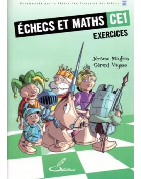 Ce livre d'échecs permettra aux élèves de CE1 d'apprendre à bien compter, analyser et déduire.
